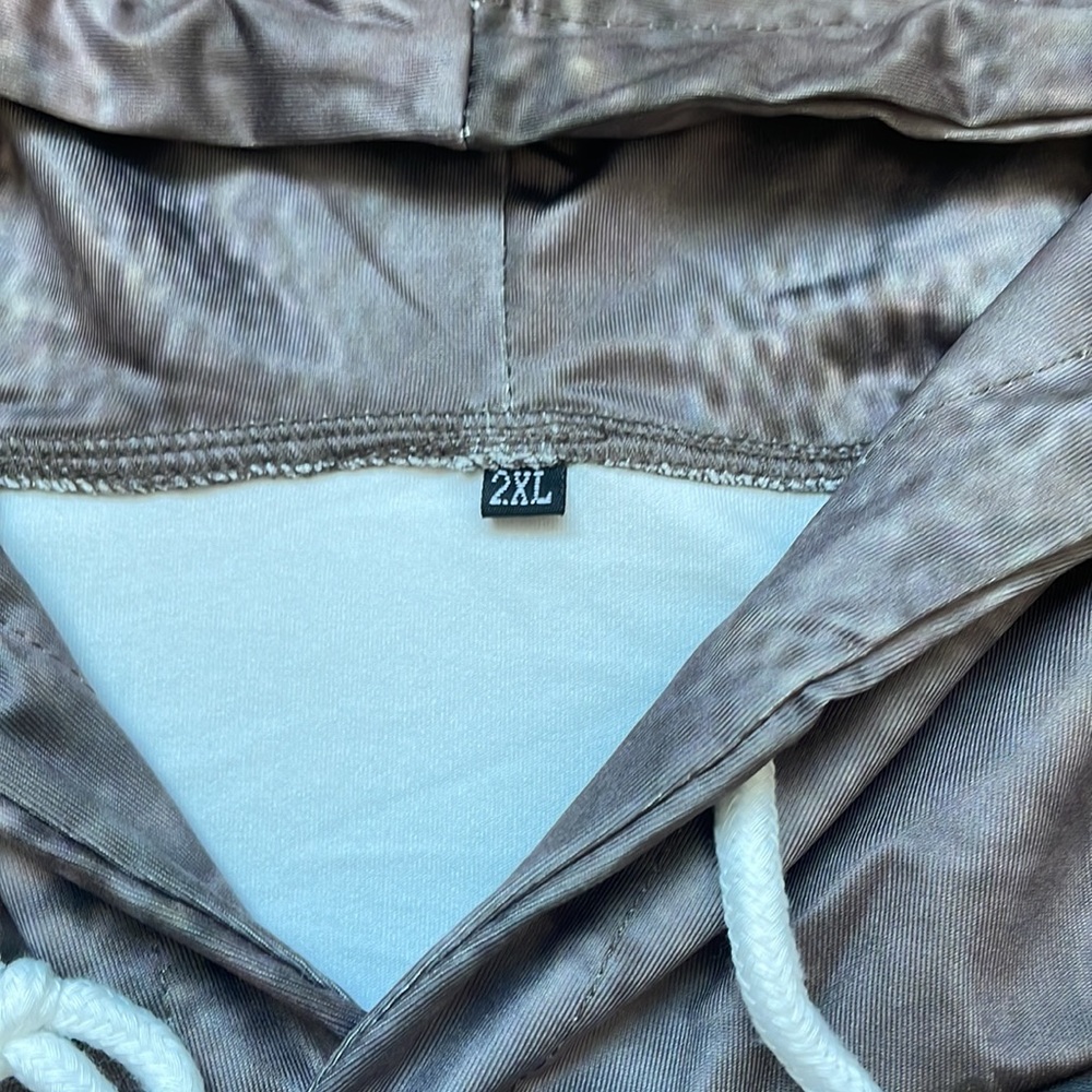 Whiskey Vintage Print Long Sleeve Hoodie - Picture 6 of 8